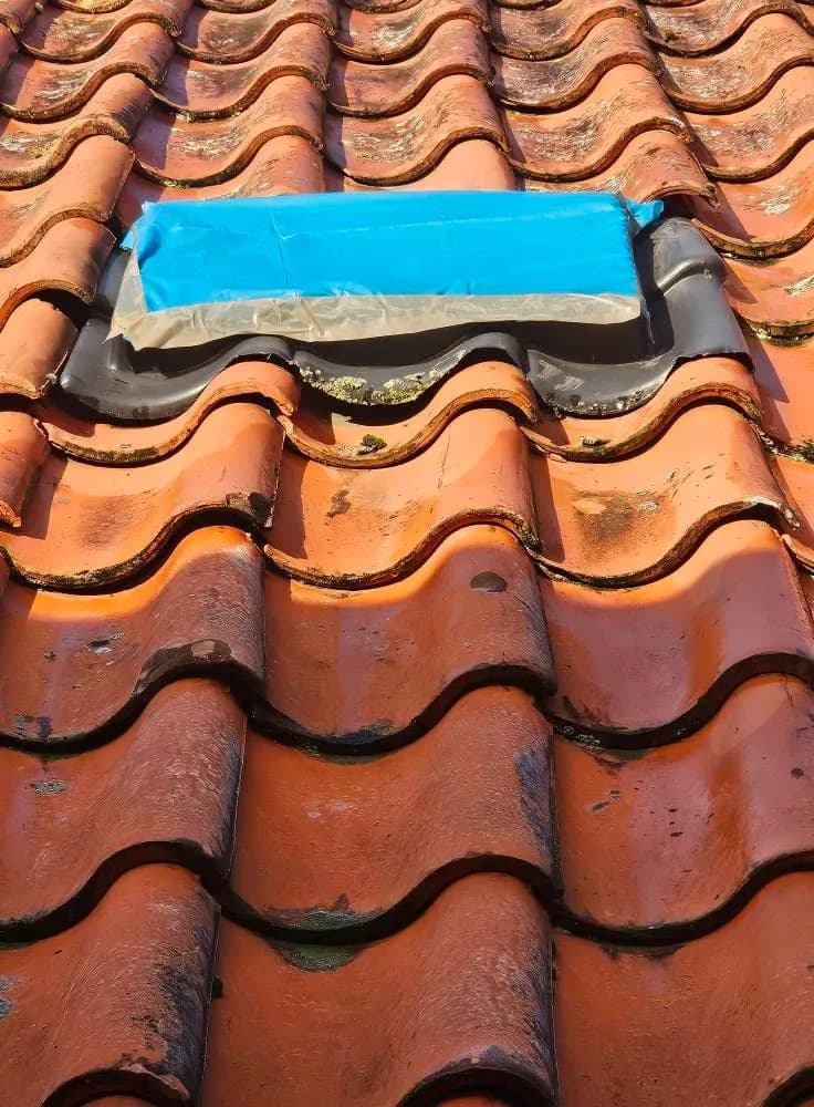 Dakraam vervangen na stormschade foto 2
