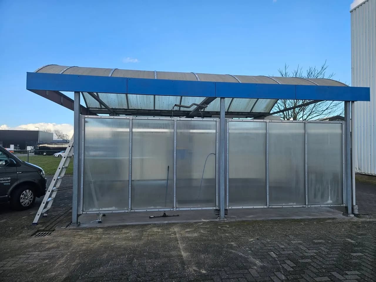 Dak van wasboxen vernieuwd foto 2