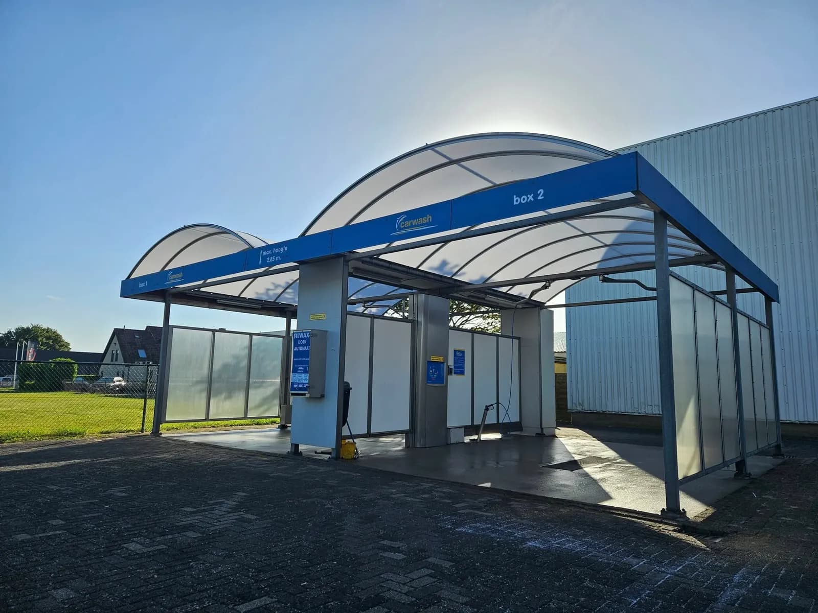 Dak van wasboxen vernieuwd foto 6