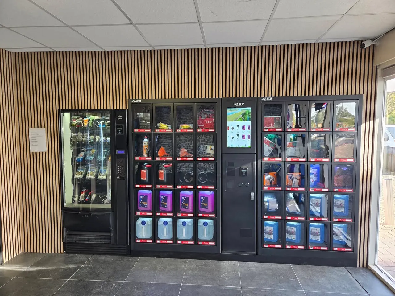 Vending machines afgetimmerd foto 2
