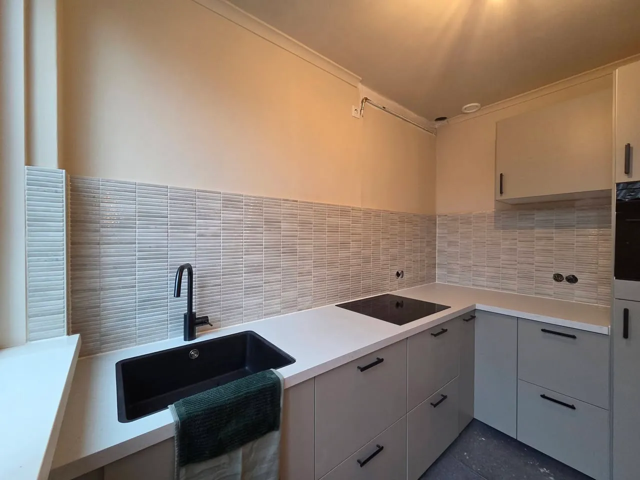 Keuken betegeld in Boskamp